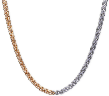 HAILEE TWO TONE ROPE NECKLACE