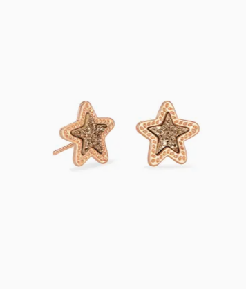 Jae Star Rose Gold Stud Earrings