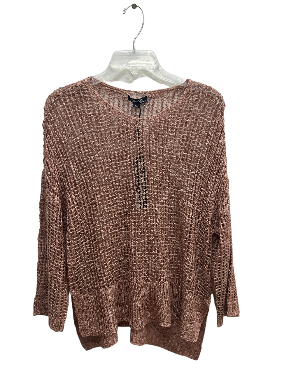 Knit long sleeve top