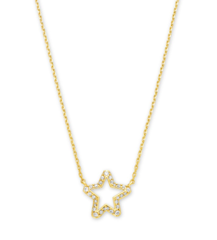 Jae Gold Star Pendant Necklace